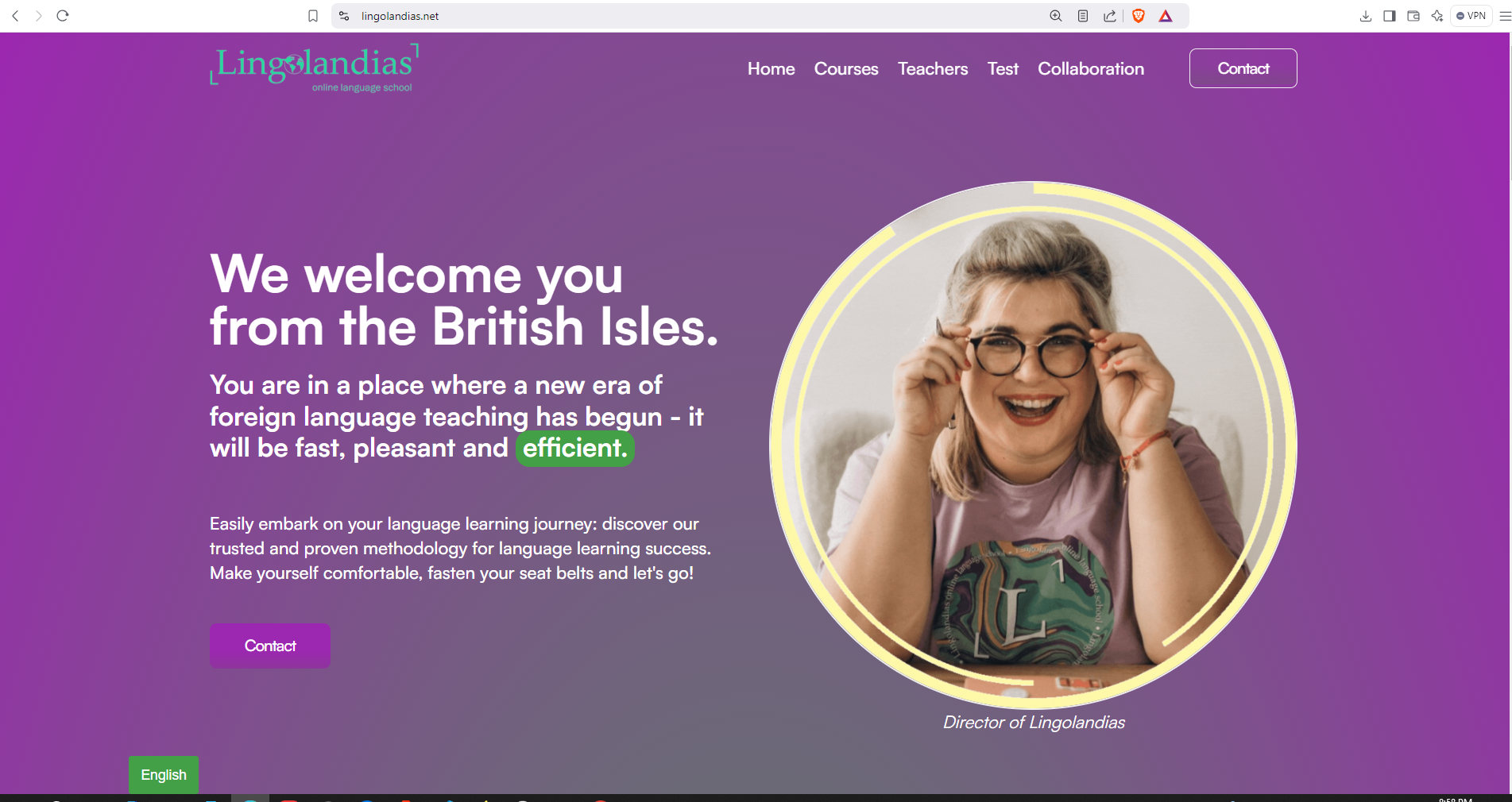 Lingolandias Website